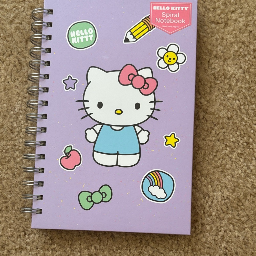 Sanrio Hello Kitty Lavender Notebook